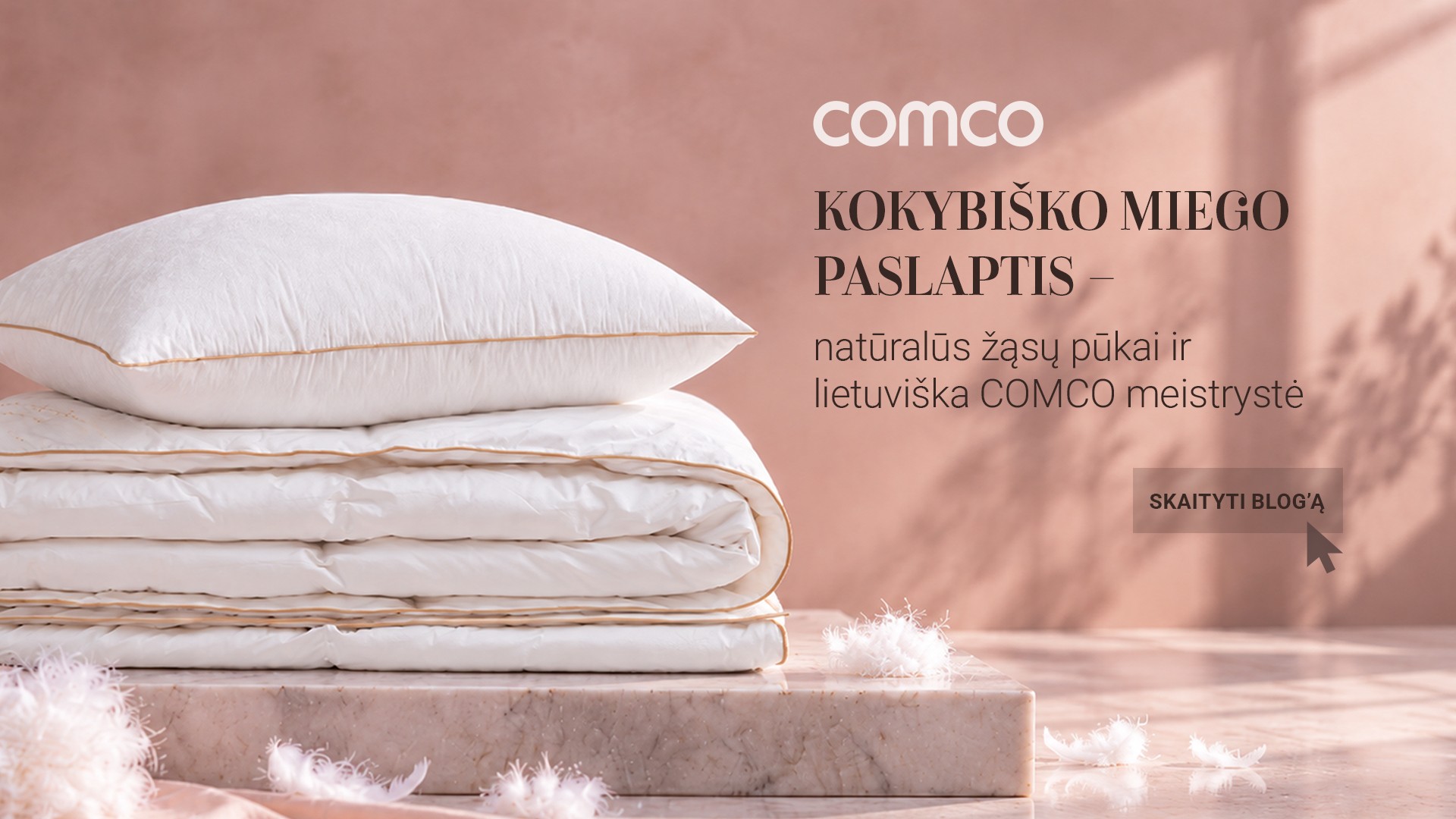 Comco žąsų pūkų kolekcija